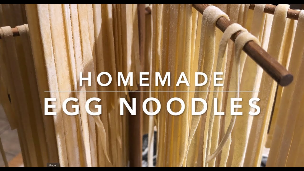 How to make egg noodles for the pantry; Preserving Eggs