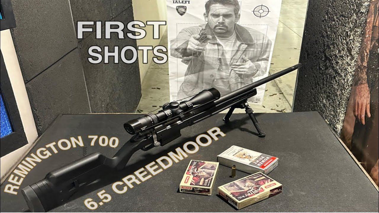 REMINGTON 700 (6.5 CREEDMOOR ) | MAGPUL 700 STOCK | FIRST SHOTS