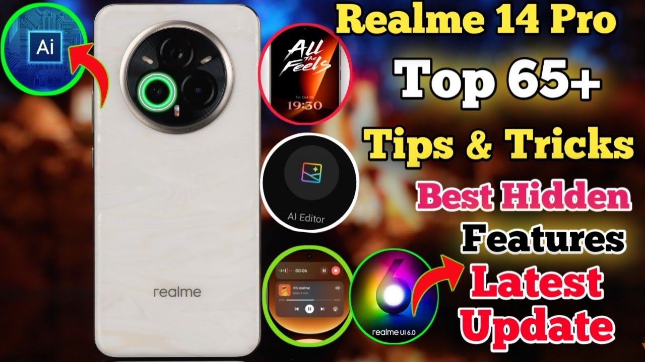 Realme 14 Pro Top 65+ Hidden Features | Realme 14 Pro Smart Feature in Hindi