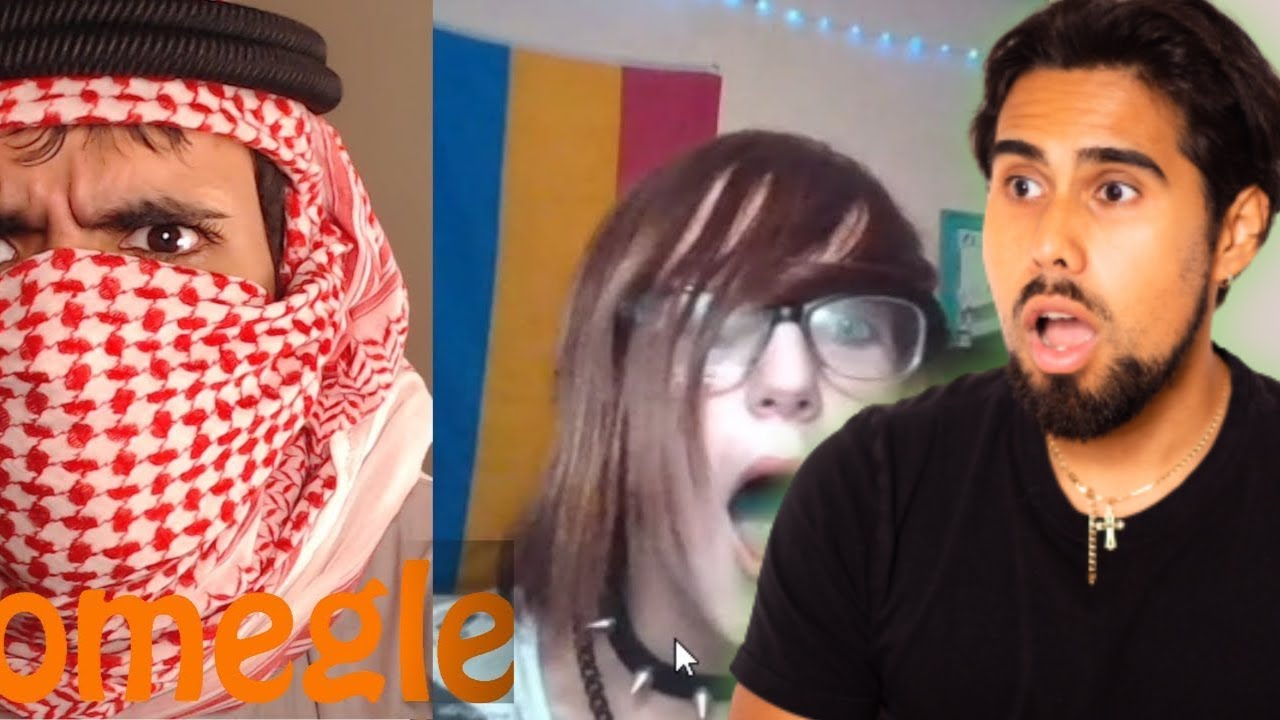 Араб высмеивает расистов на Omegle