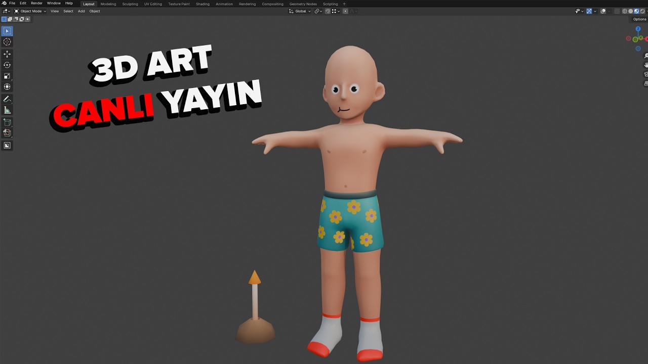 Canlı Yayın: Blender Tasarım & Geliştirici Muhabbeti