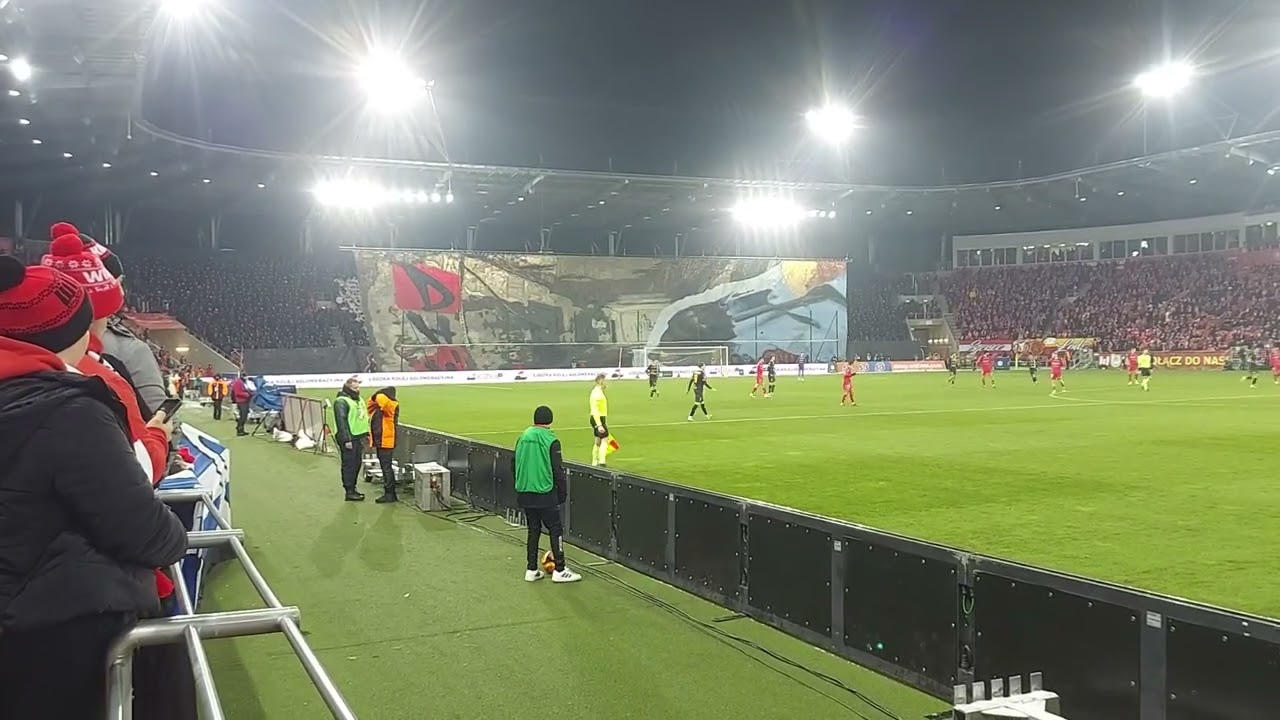 Oprawa na 30lecie DHW na meczu Widzew Ł&oacute;dź - Korona Kielce 23.11.2025 #ekstraklasa #widzew #korona