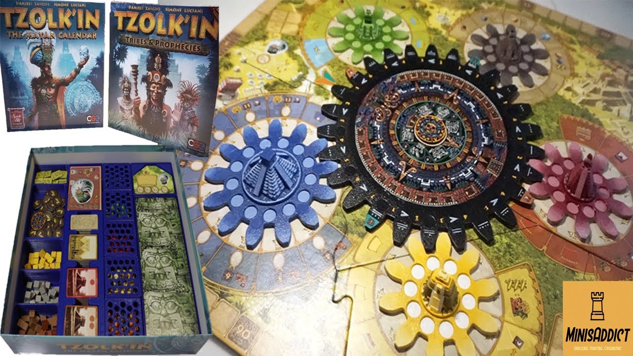 Tzolk'in: The Mayan Calendar Painted and Organized (with Expansion)