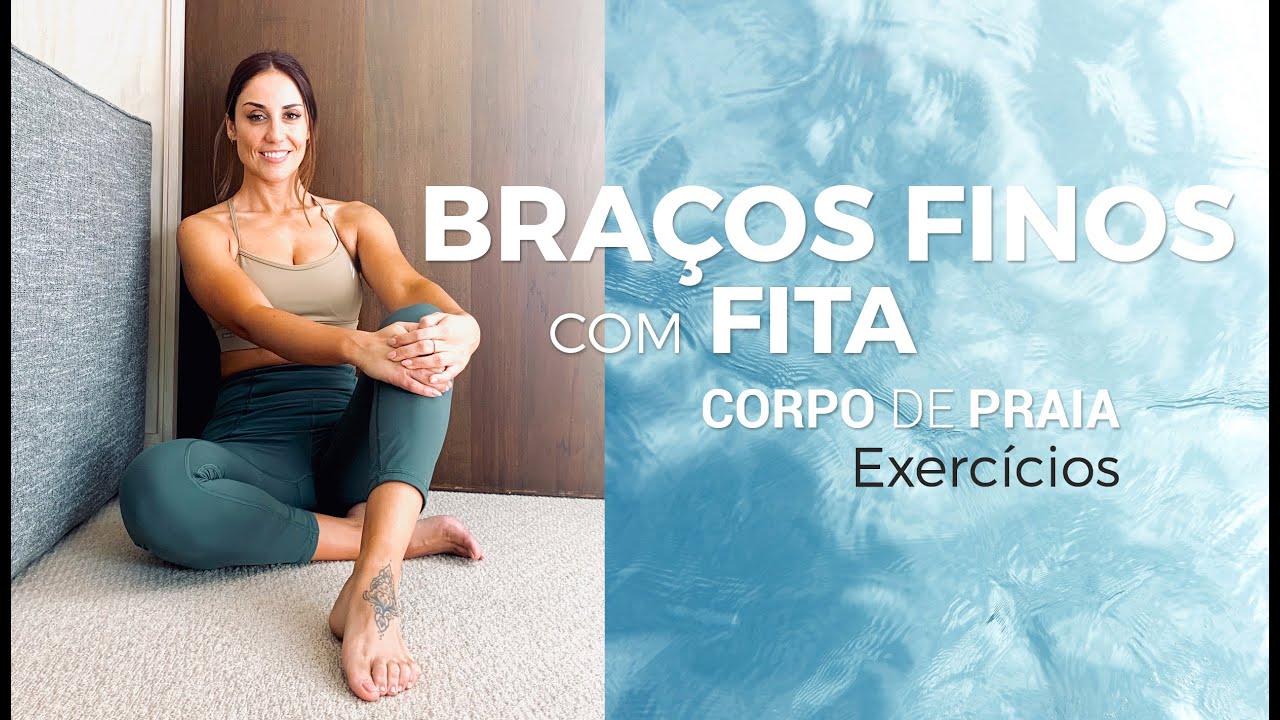 AFINAR OS BRAÇOS COM FITA DE TREINO | Em casa, outdoor ou ginásio