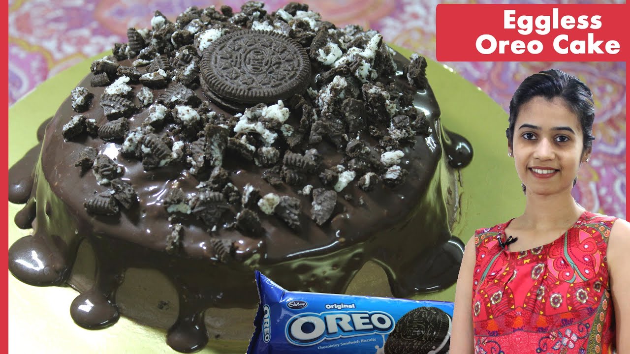 Oreo Biscuit Cake Recipe In Fry Pan | Birthday Cake in Kadai | Eggless & Without Oven