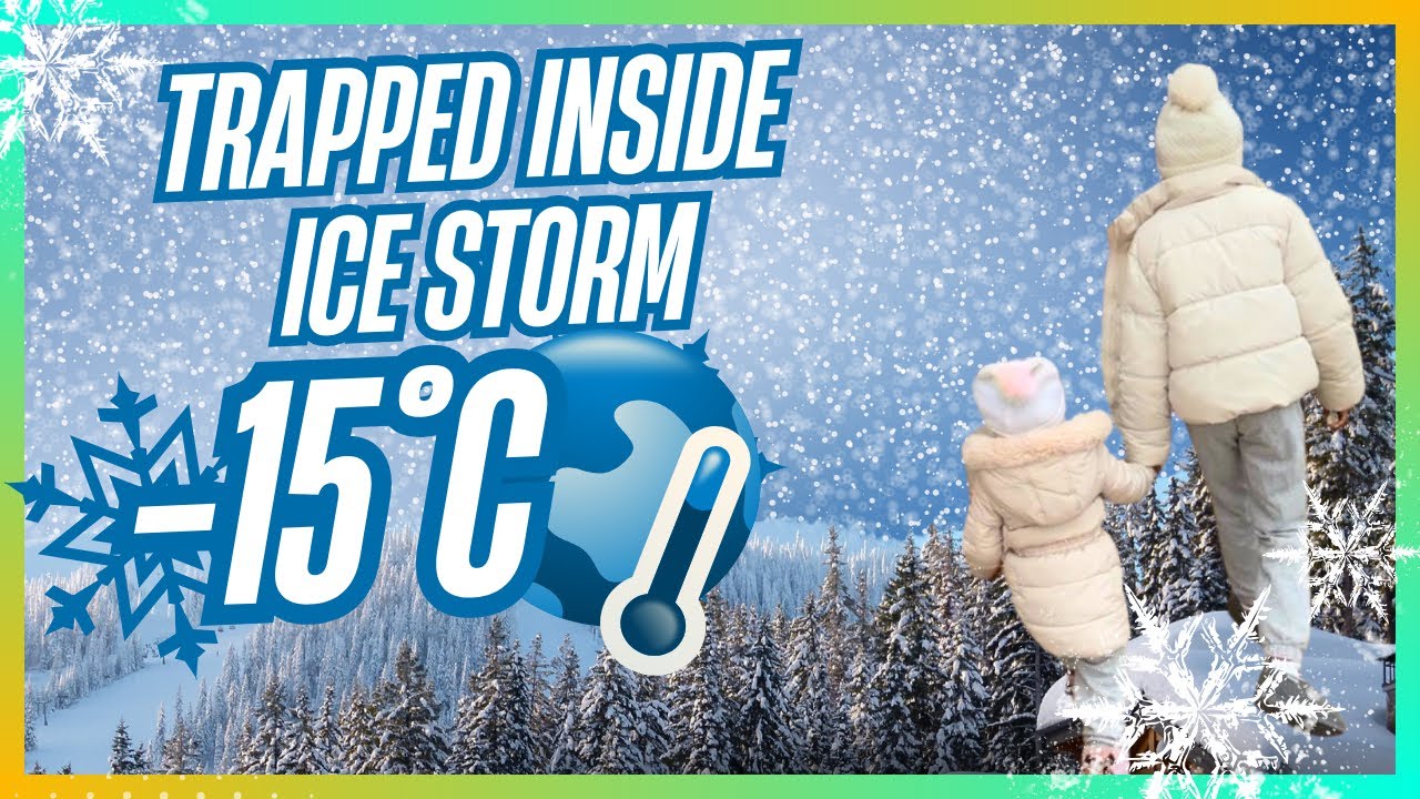 ICE STORM VLOG: STUCK IN THE HOUSE FOR 48 HOURS! 