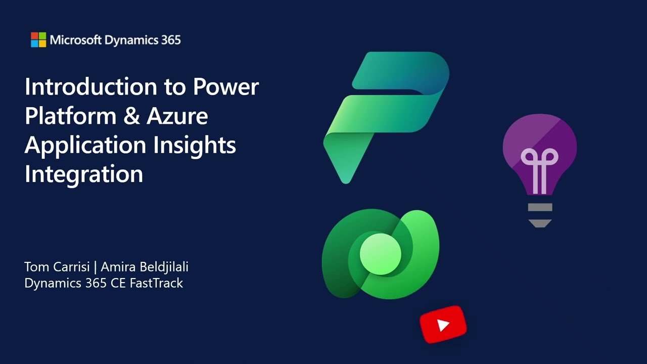 Introduction to Power Platform & Azure Application Insights Integration - TechTalk
