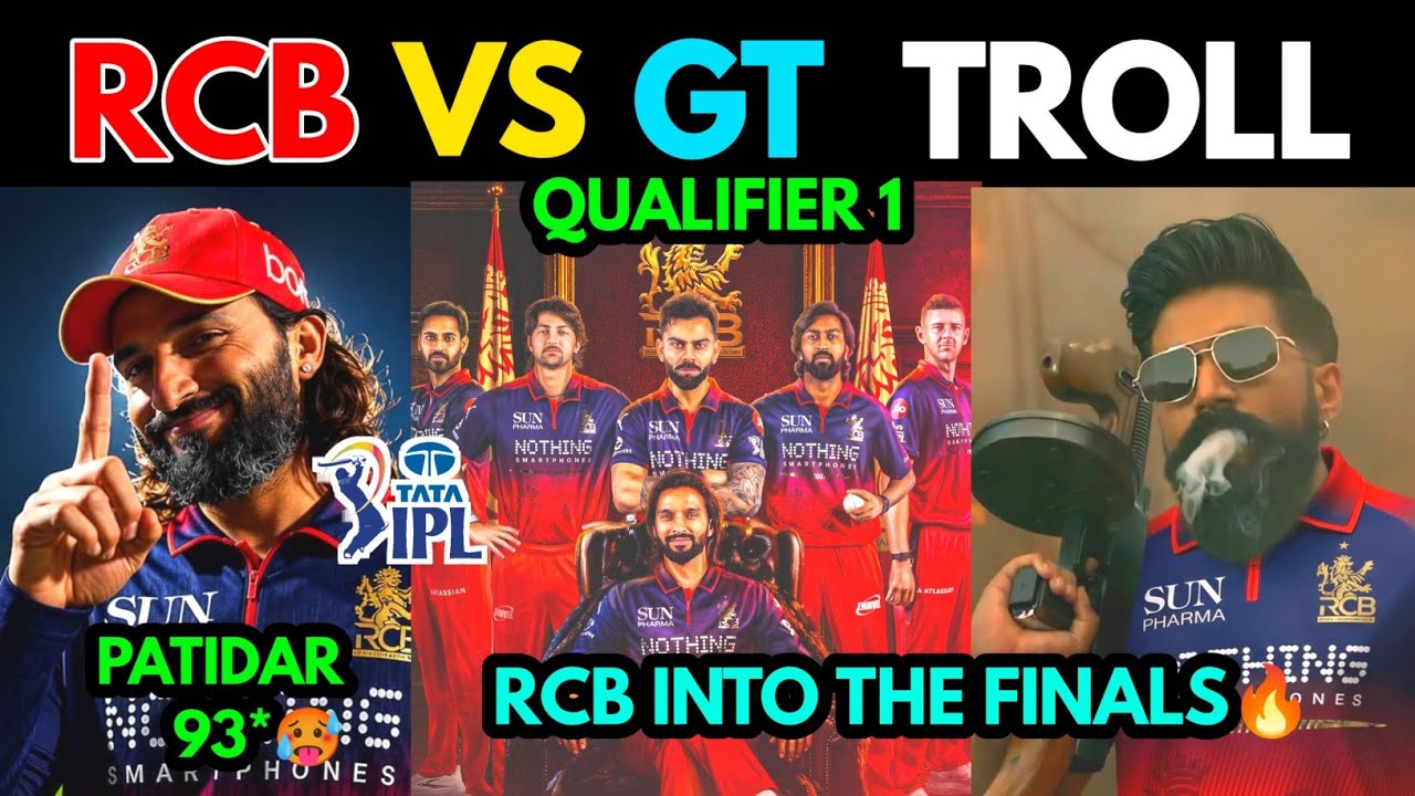 RCB VS GT IPL 2026 QUALIFIER 1 TROLL | 26TH MAY HIGHLIGHTS 2026 | TOP TROLLS