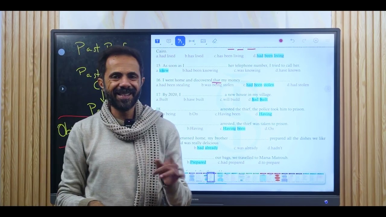 شرح و حل تدريبات القواعد Unit 2   Grammar لمنهج الصف الثالث الثانوي