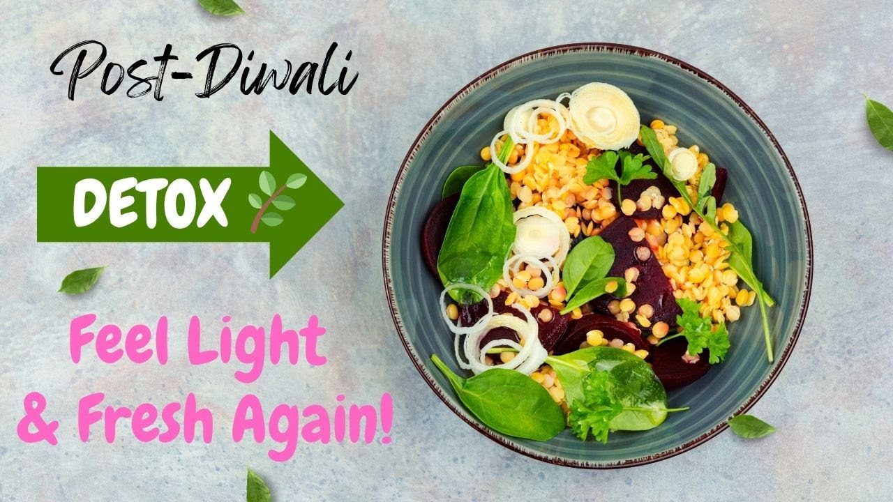 How I Detox My Body After Diwali 🎉 | Bloating, Sugar & Fatigue Fix!