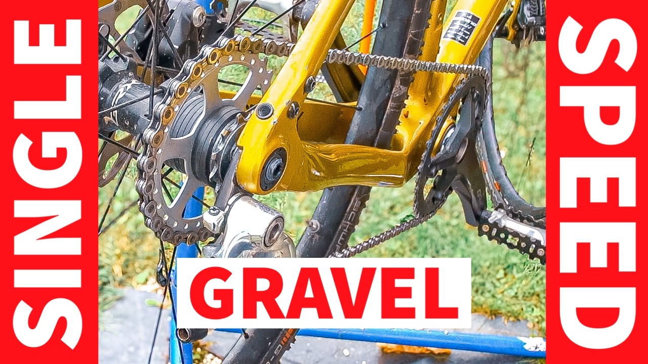 Comment transformer son Gravel  en Single Speed ⚙️ Conversion d'un Graxx en mono-vitesse 🔧🪛