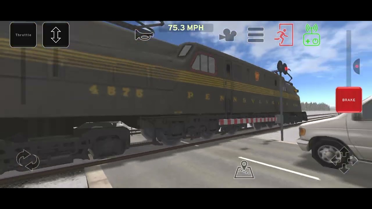 Fast freight train crashes at speed!!!