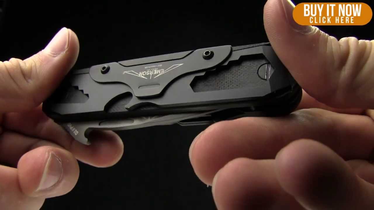 Emerson Multitasker EDC-1 Multi-Tool Overview