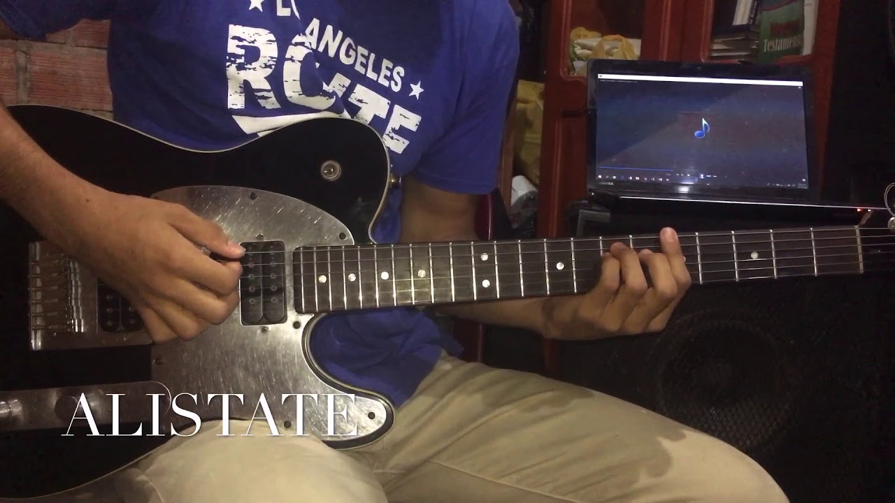 ALÍSTATE | cover guitarra -  (Samuel Rodríguez)