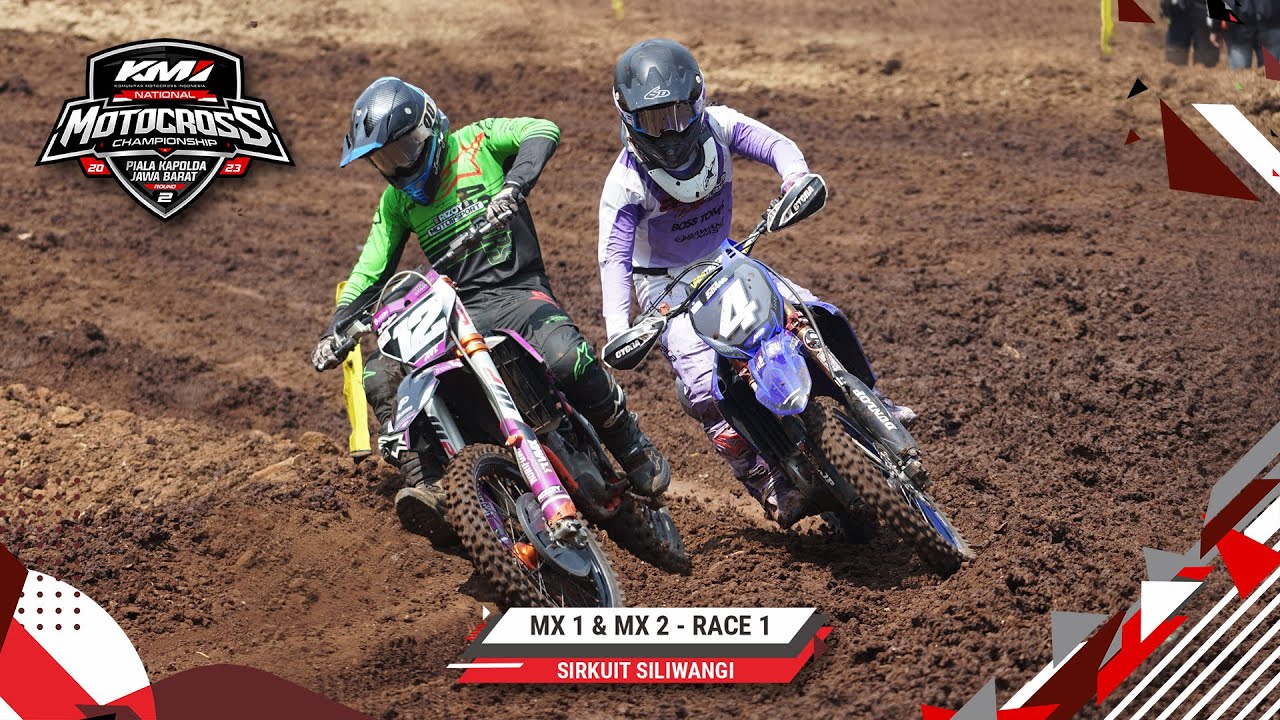 KERAS! BATTLE ZIDAN & LANTIAN JUAN DI KELAS MX1 & MX 2, KMI KEJURNAS MOTOCROSS