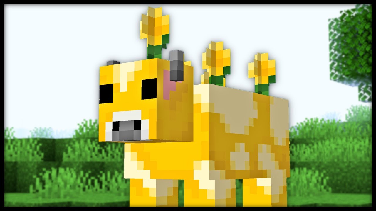 So I added the Moobloom to Minecraft&hellip; [Datapack]