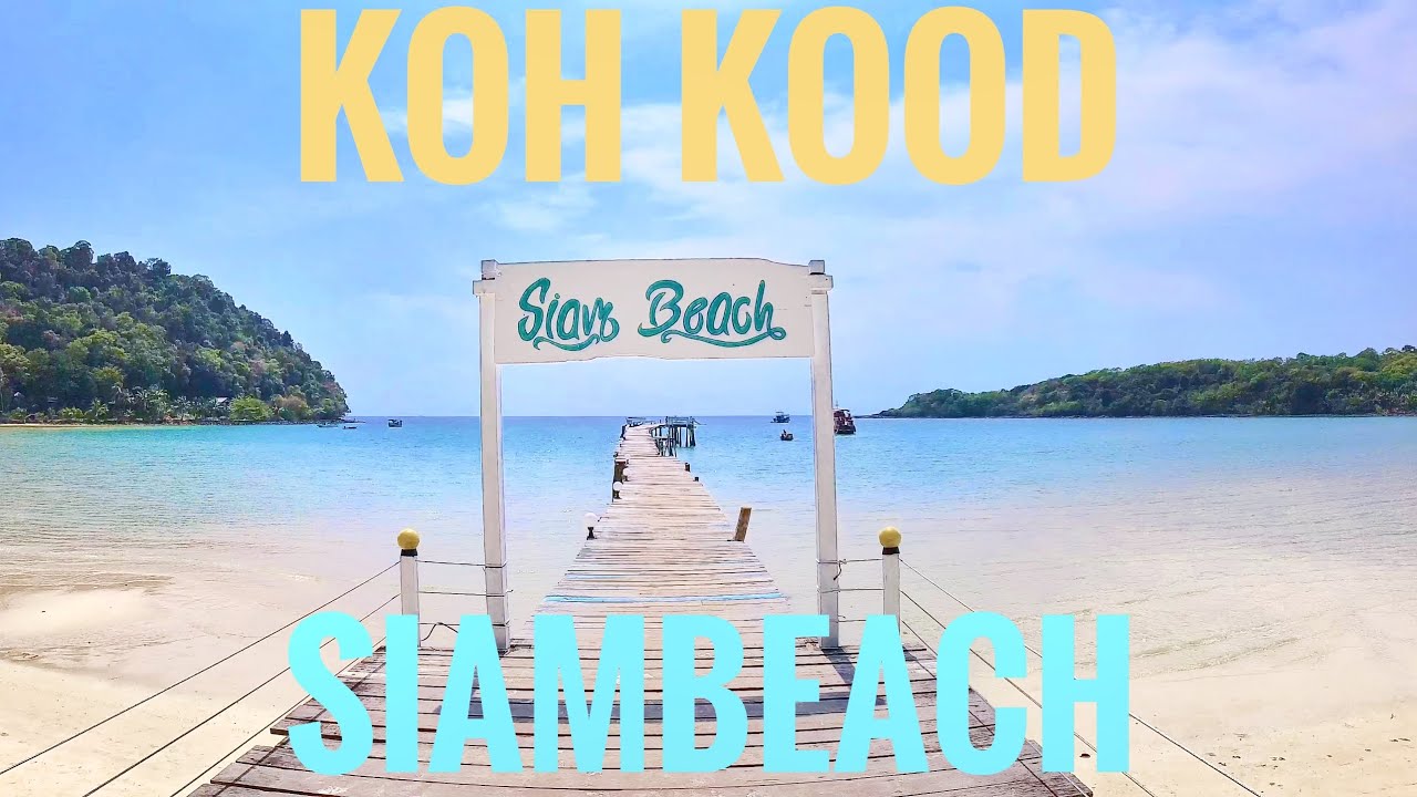เกาะกูด Siambeach , Koh Kood, Thailand . (Low tide, After the rain) / Insta360 one R + 4K Boost len.