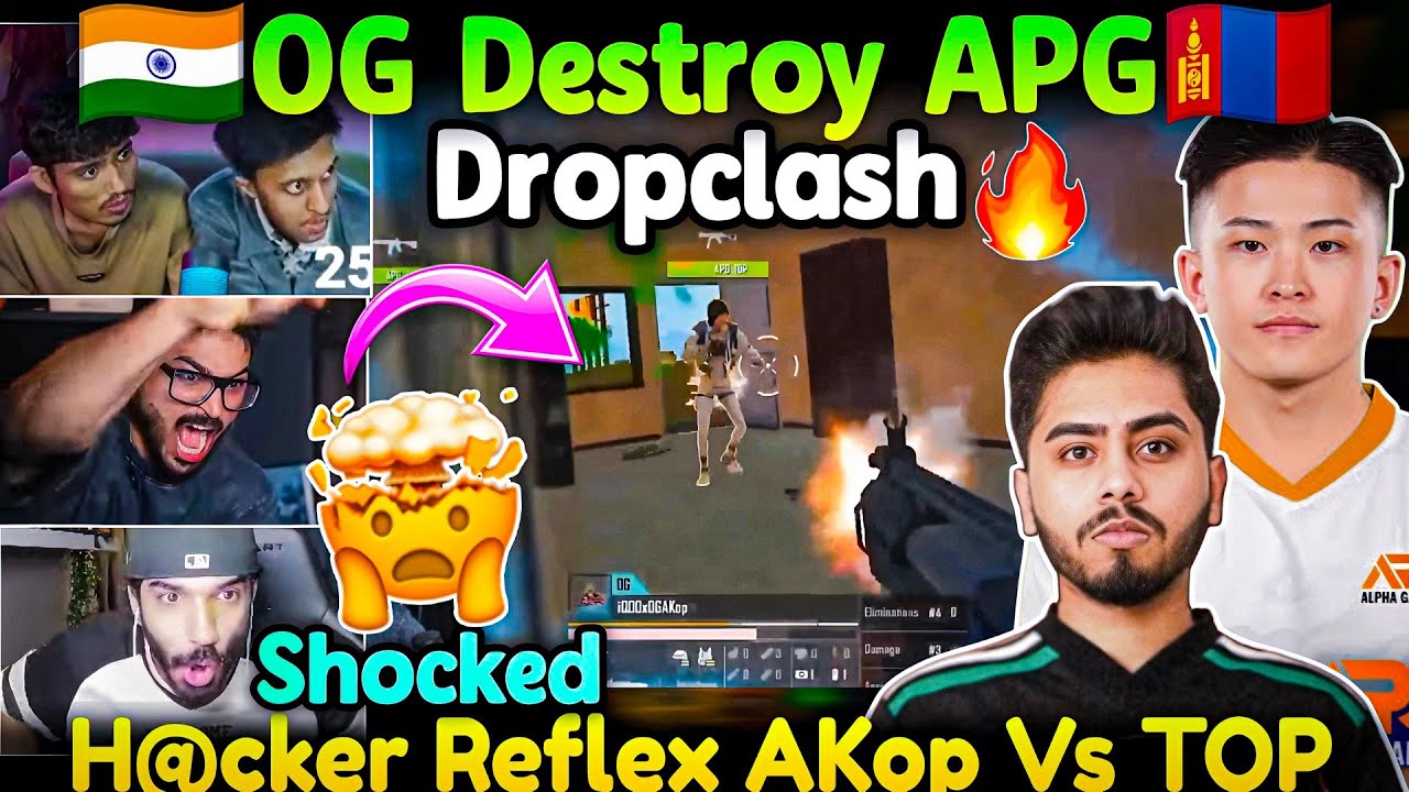 🇮🇳OG Destroyed APG🇲🇳 AKop Attanki vs TOP DOK🥶 Snax Simpp S8UL Joker Full Shocked🤯