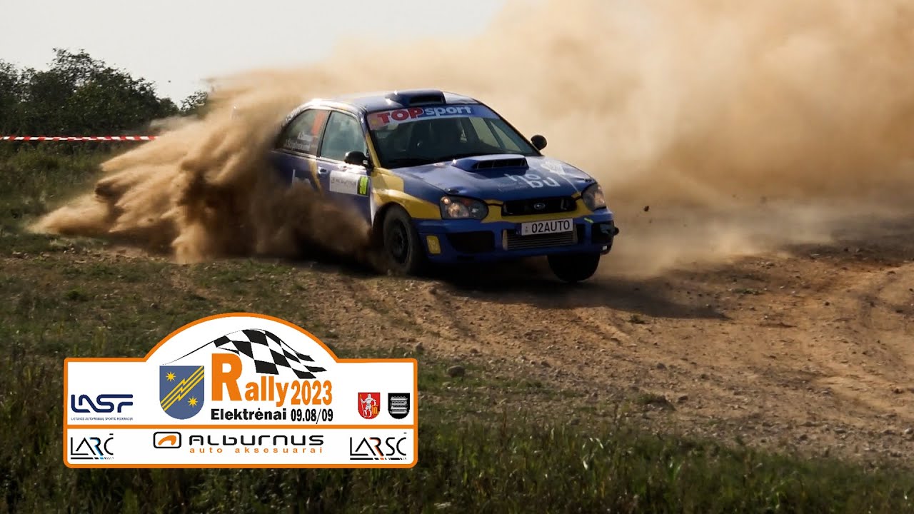 Alburnus Rally Elektrenai 2023 /Actions