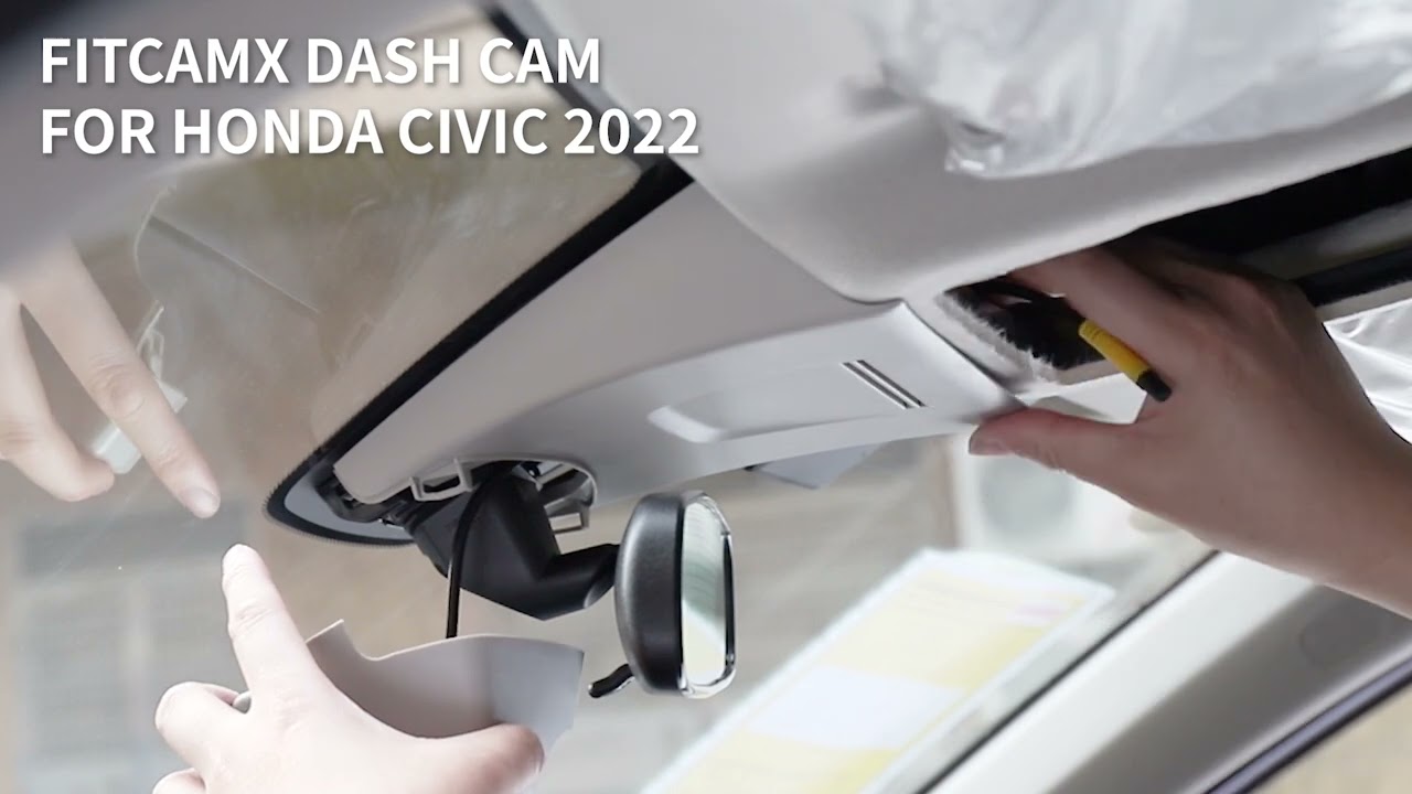 FITCAMX DASH CAM FOR HONDA CIVIC 2022