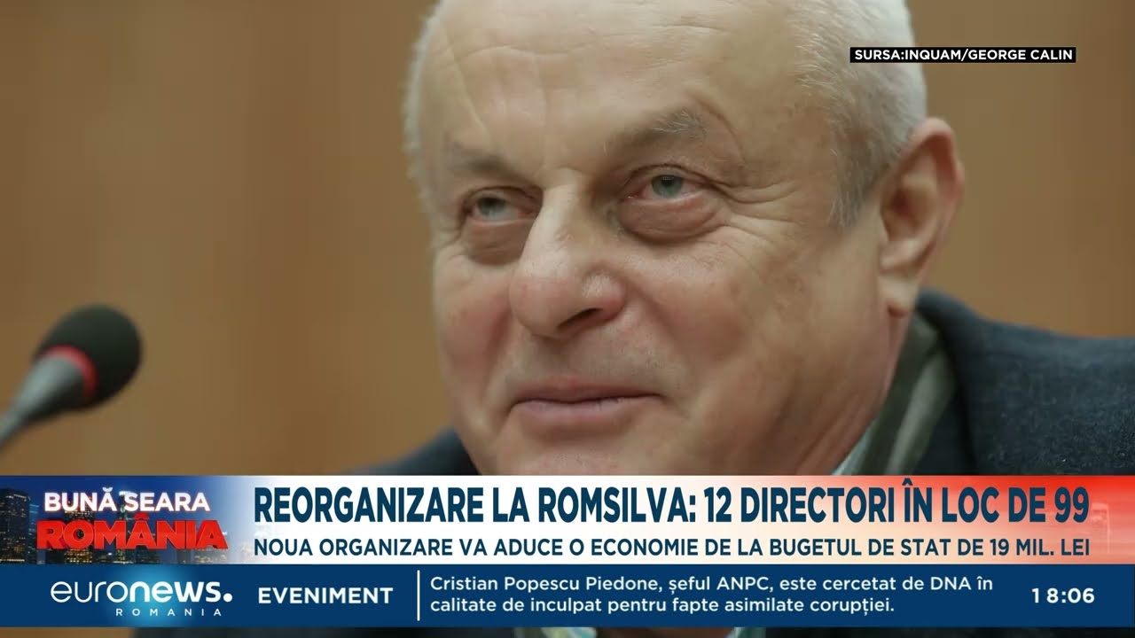 Restructurări masive la Romsilva: 12 directori în loc de 99