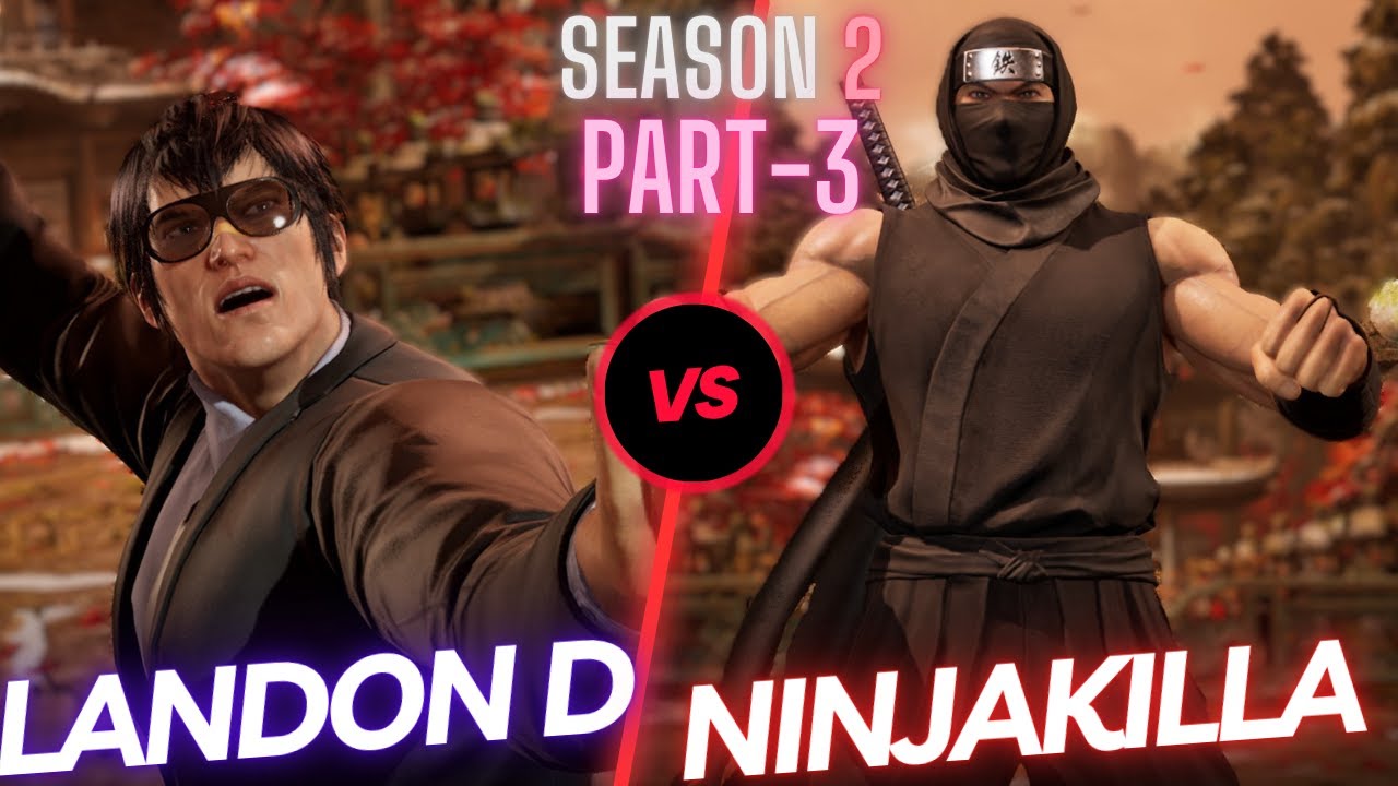 Tekken 8 | NinjaKilla (Law) VS Landon D (Law) Part-3 Player Match