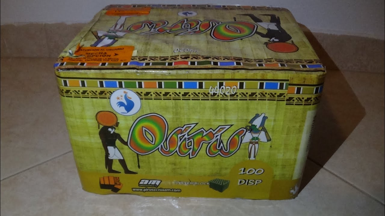 BATERIA OSÍRIS - 100 DISPAROS