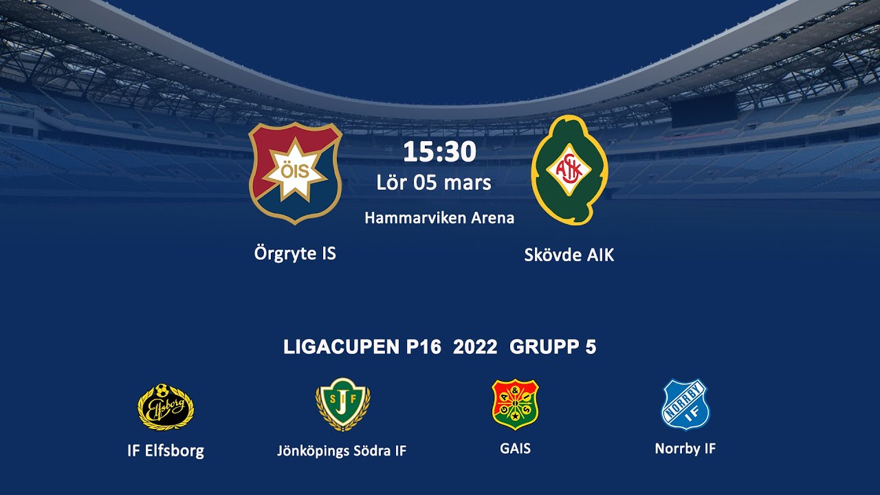 Örgryte IS 6-1 Skövde AIK
