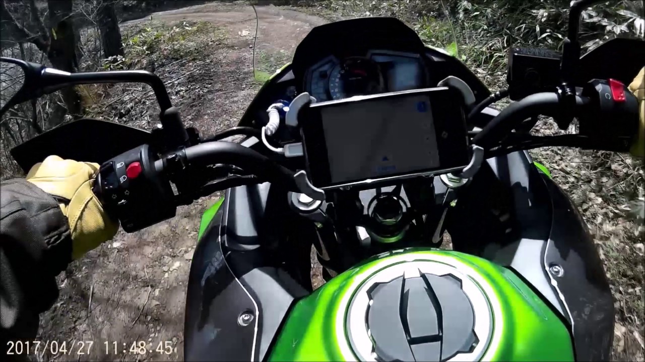 versys-x 林道インプレ