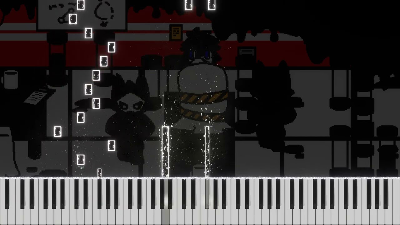 Black Goo Zone (Changed) Piano MIDI Tutorial