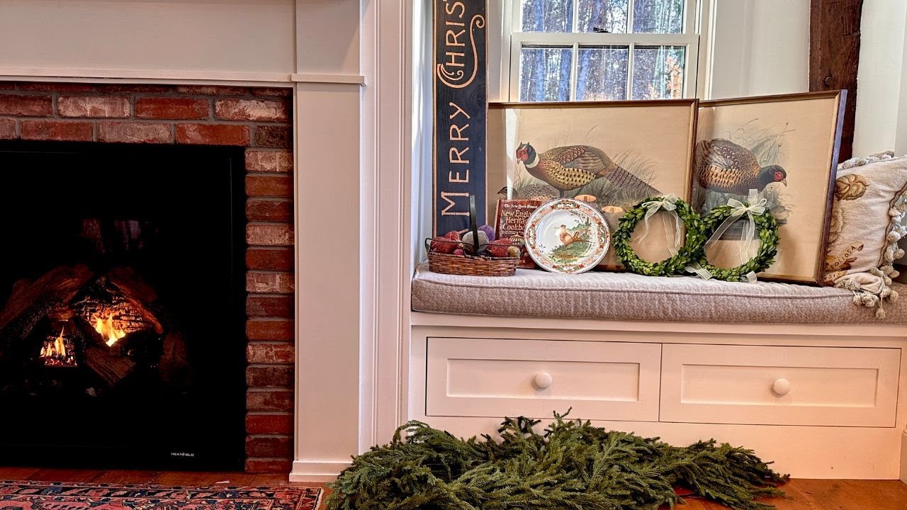 Thrifting for Thanksgiving and Christmas decorations and decor for our antique New England home