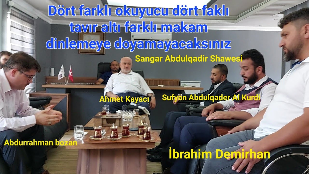 öyle bir Kuran okudularki dinlemeye doyamayacaksınız 4 farklı okuyucu 4 farklı tarz  aynı ayetler