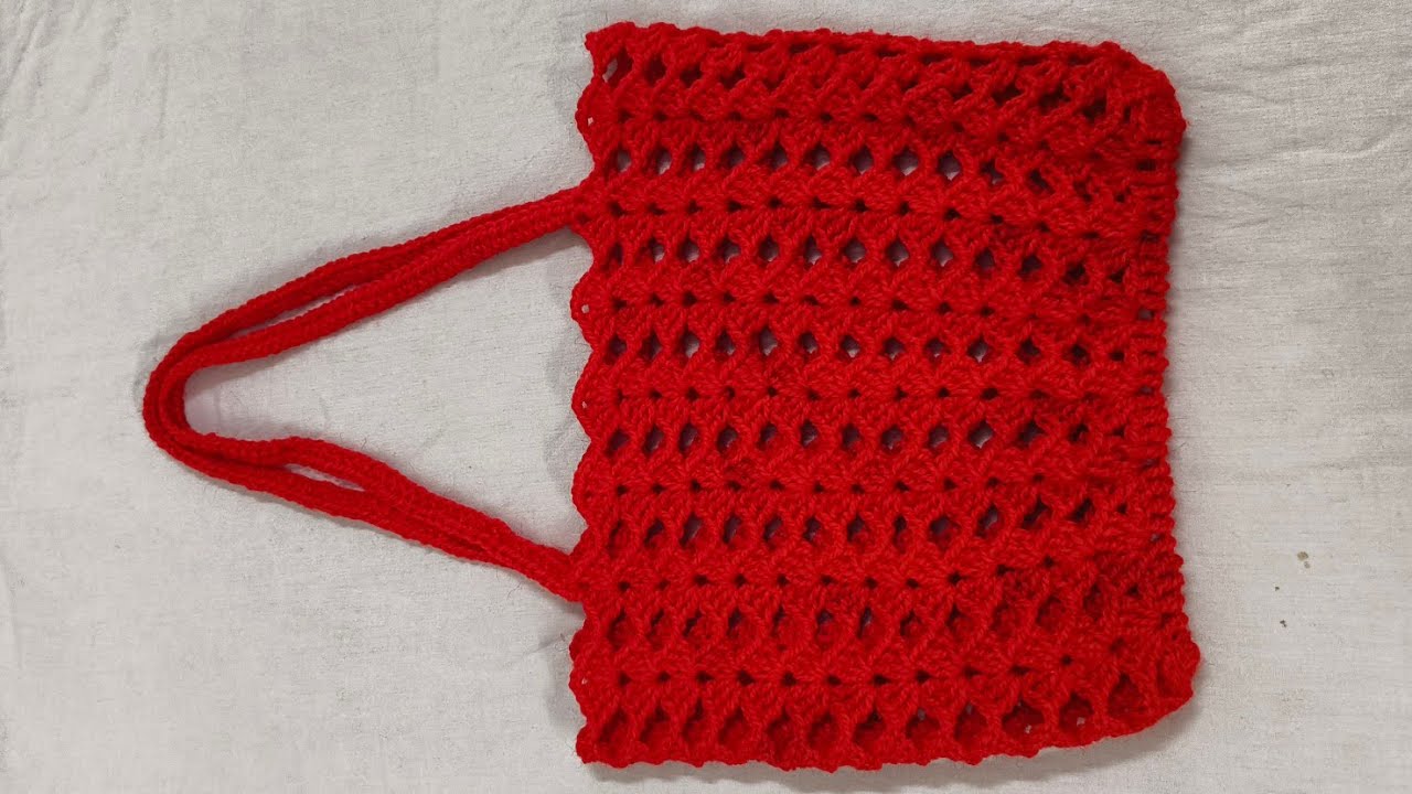 How to crochet tote bag/crochet tote bag for beginners easy way/टोट बैग क्रोशिया से कैसे बनाएं 