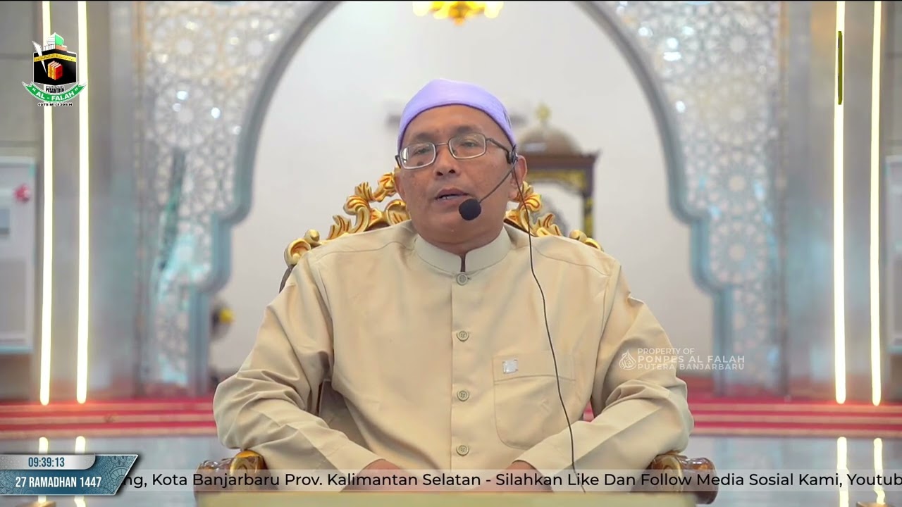 Hikmah Ramadhan dari Ustadz H. Nor Azrai Dengan Tema 