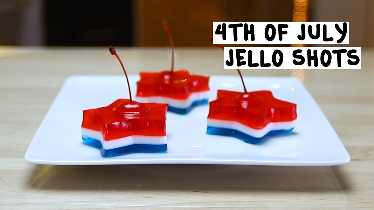 4th of July Jello Shots