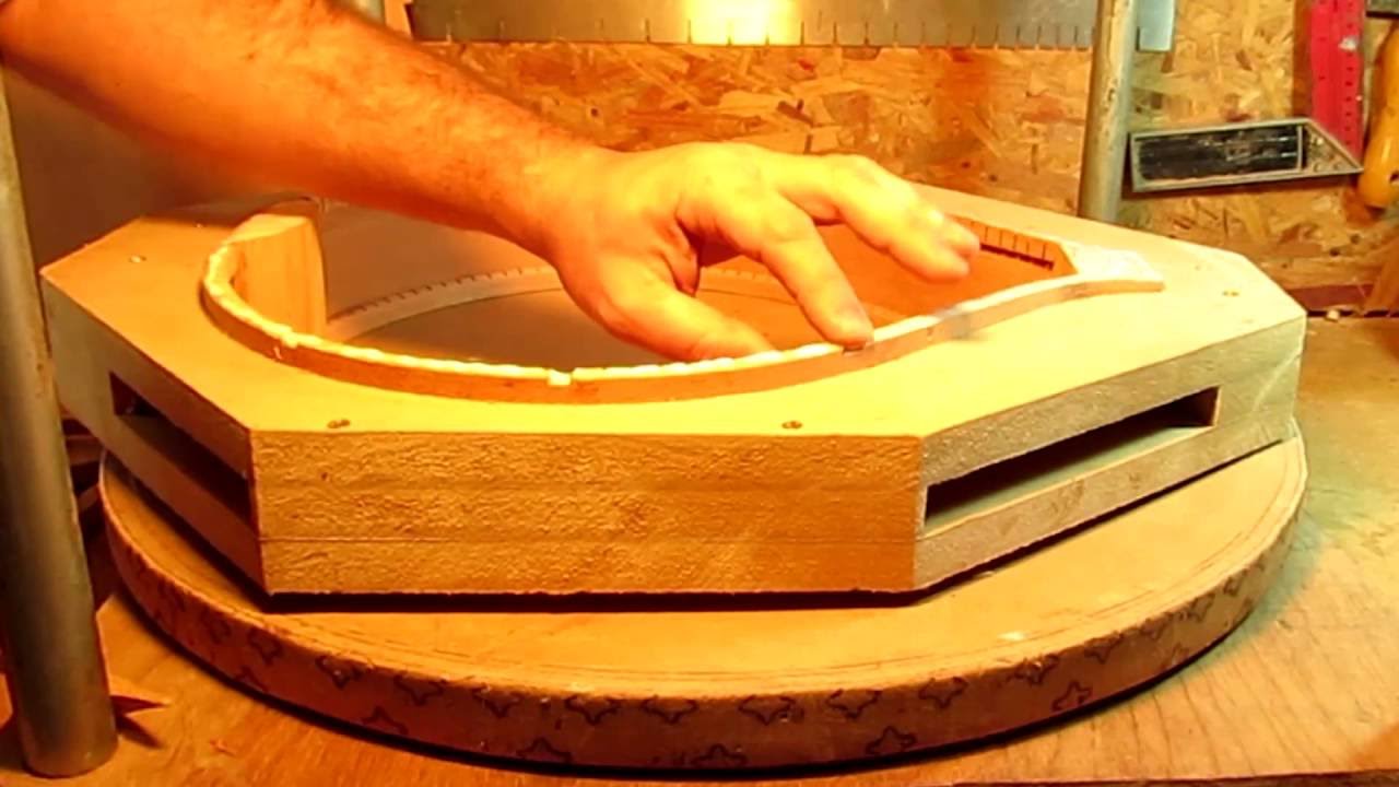 Construção Irish bouzouki - Berghan Luthieria - (Parte 1)