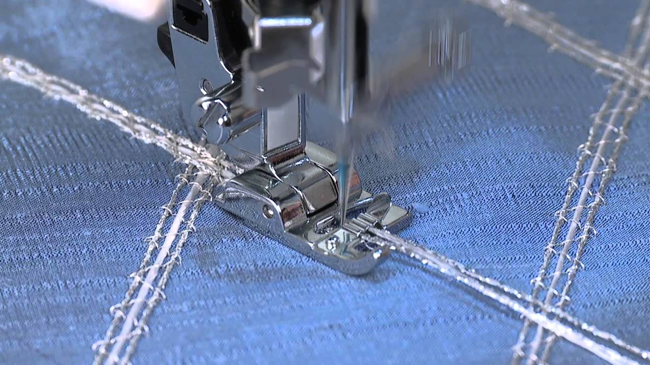 SINGER® Cording Presser Foot Tutorial
