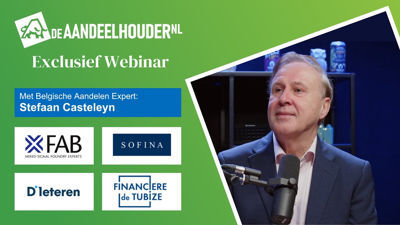 Expert Talk: Belgische aandelen met Stefaan Casteleyn