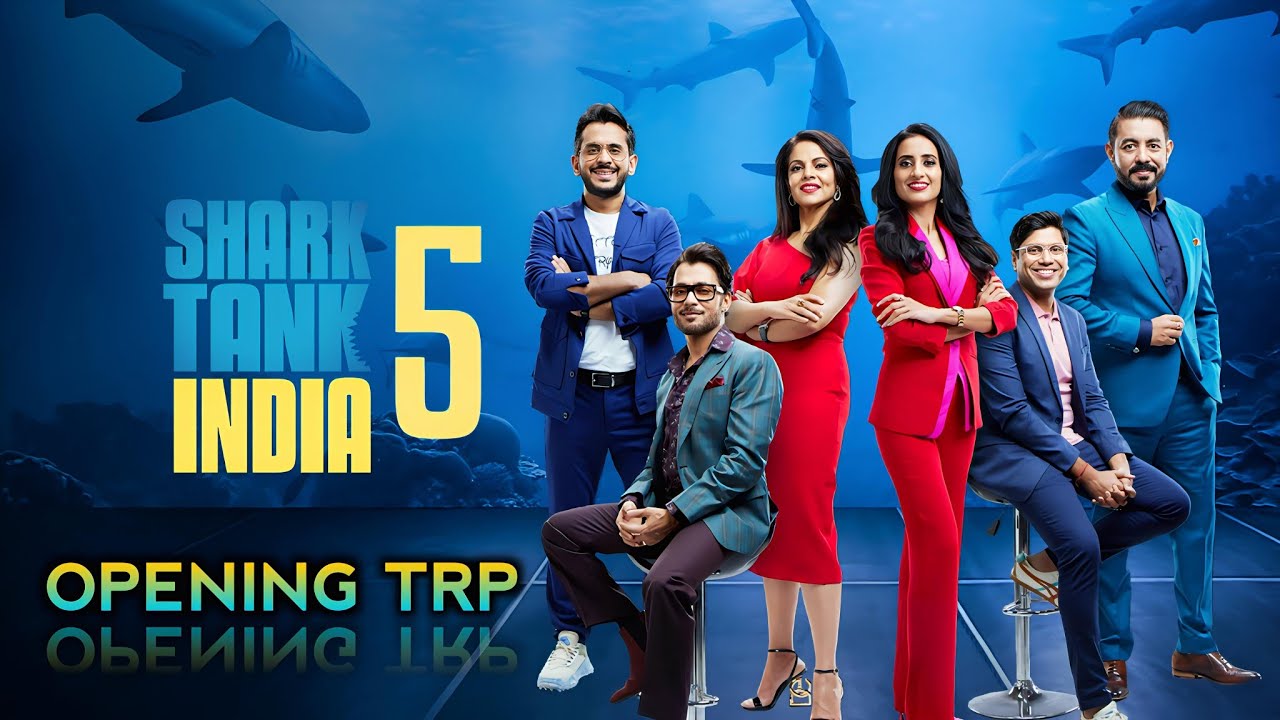 Shark Tank India Season 5 Opening TRP | Sony TV New Reality Show
