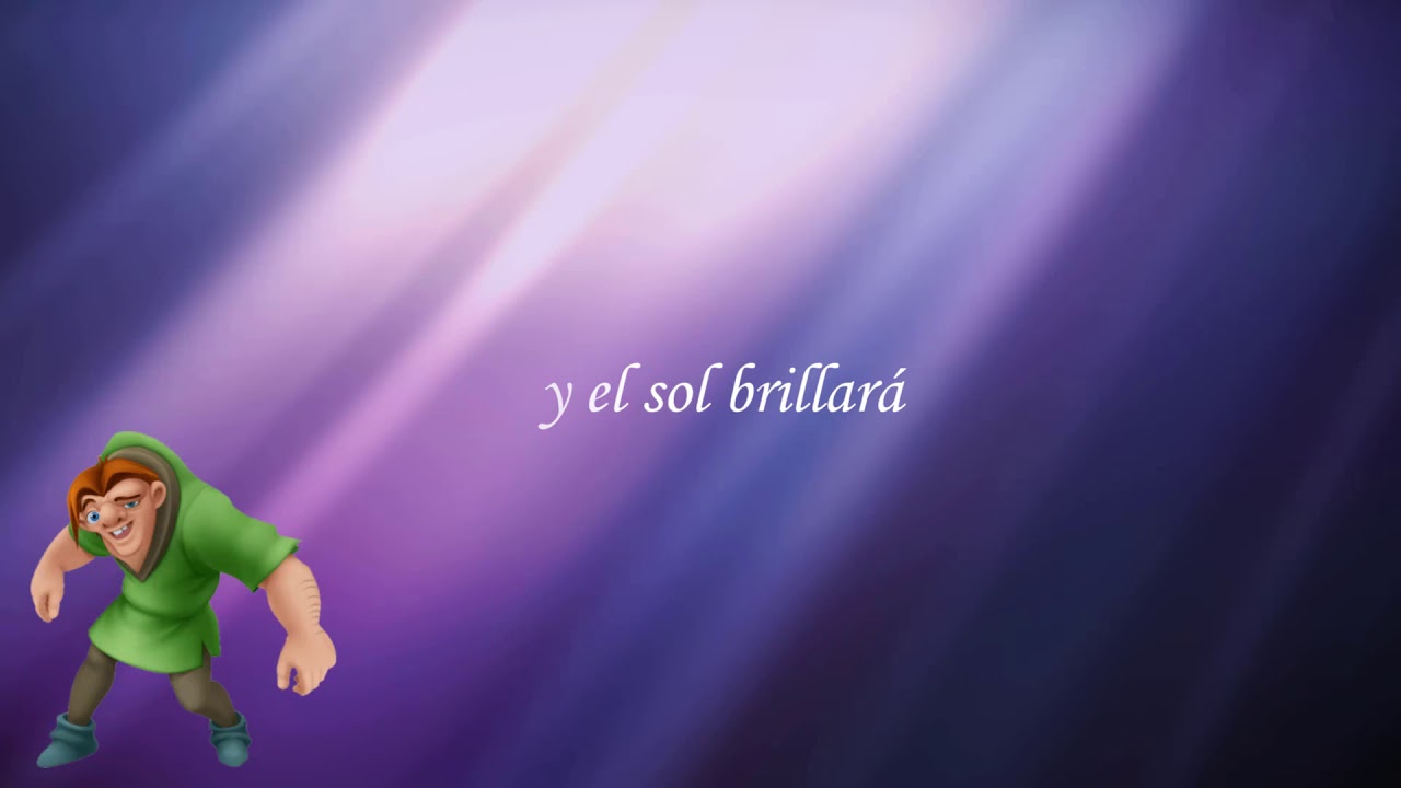 Sueña | El Jorobado de Notre Dame | Luis Miguel | Karaoke 🕊️