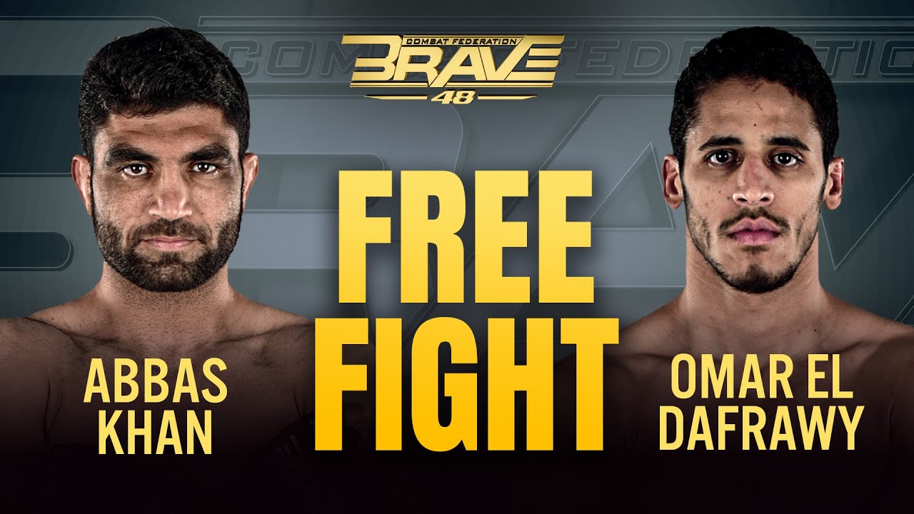 Abbas Khan vs Omar El Dafrawy | Free Fight | BRAVE CF 48