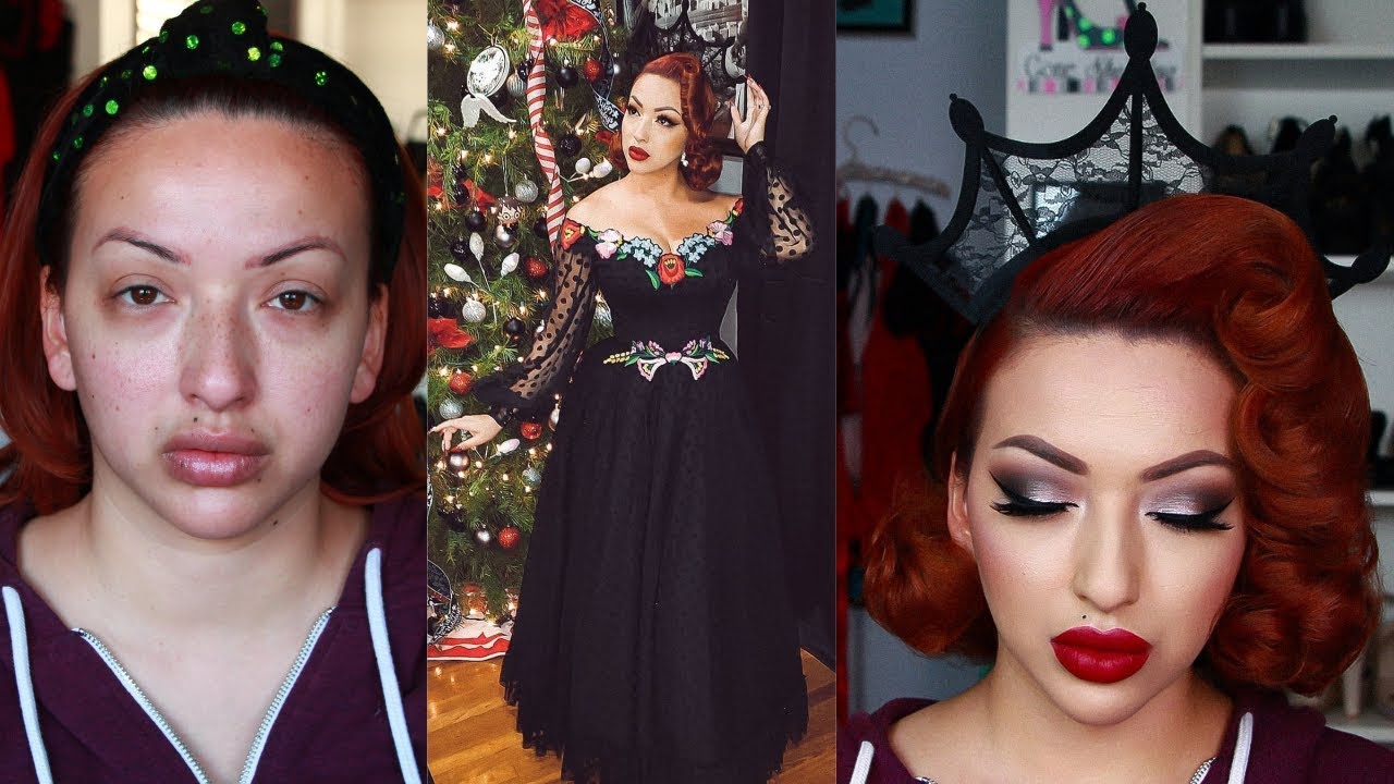 DARK FAIRYTALE | GRWM VINTAGE STYLE