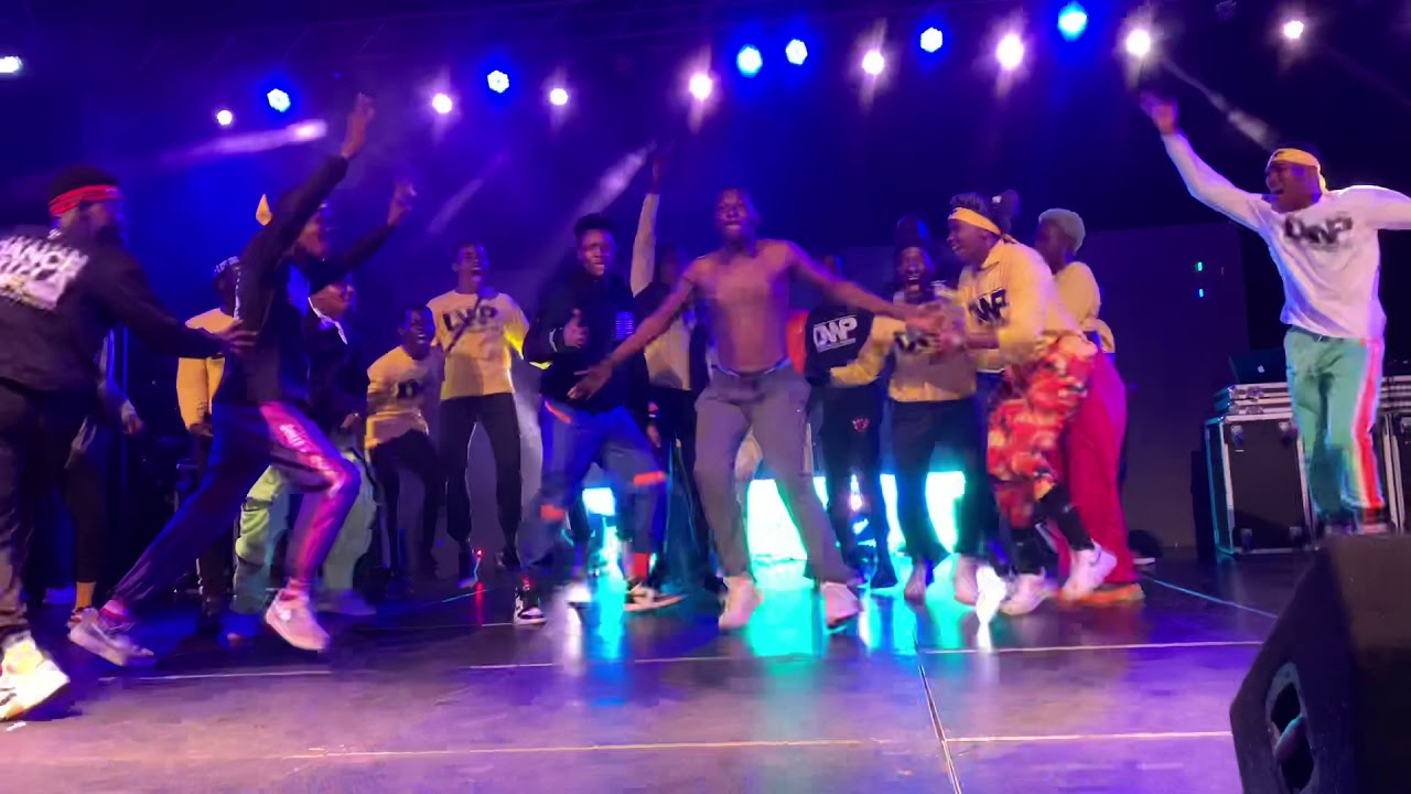 Dwp Academy performance at Presec Bonfire