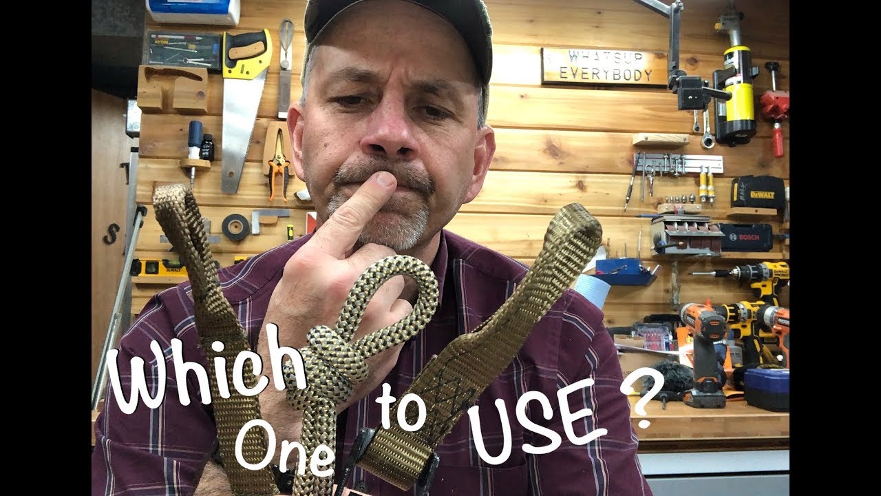 Climbing stick attachment options...Cam Buckle, Rope MOD or Versa Strap