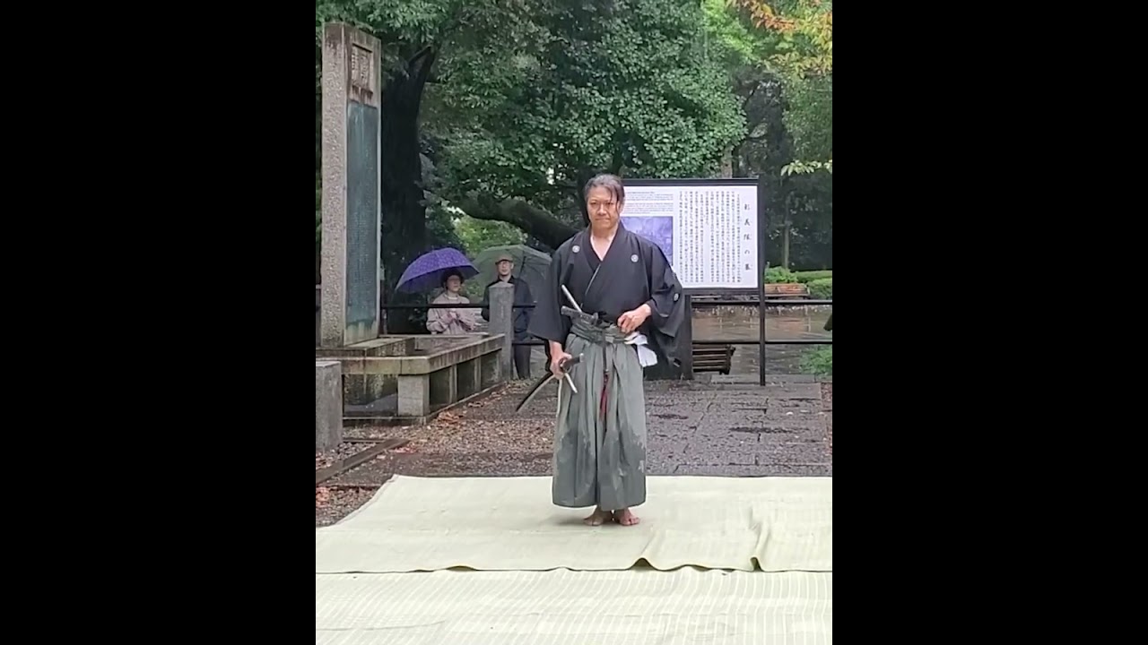 2023彰義隊墓前奉納演武