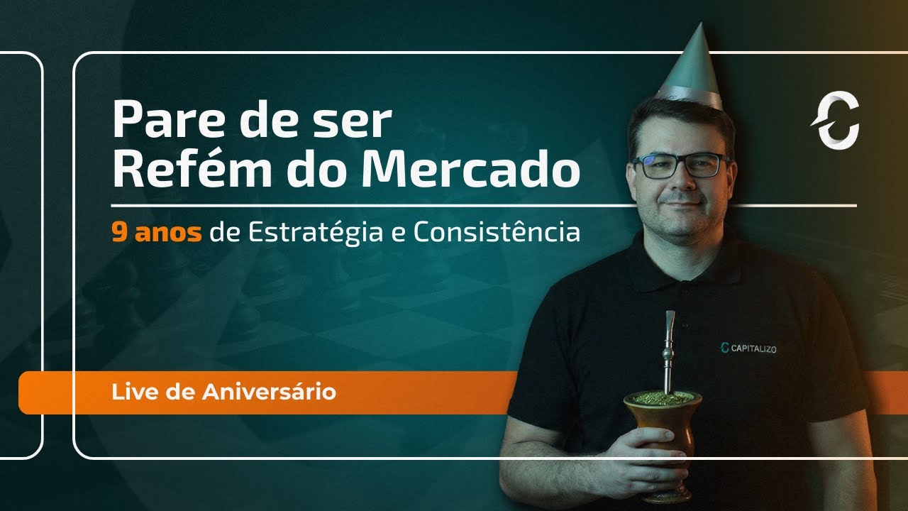 LIVE ESPECIAL | 9 ANOS DE MERCADO: PARE DE SER REFÉM DO RUÍDO