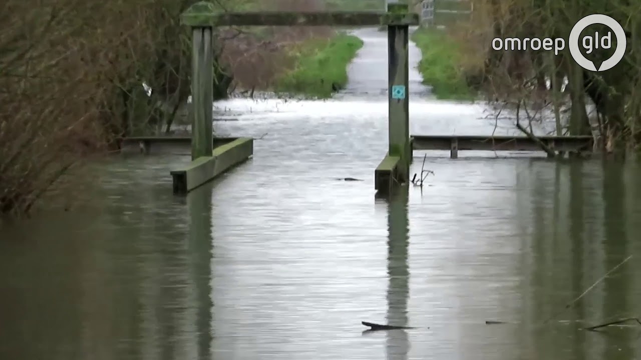Hoogwater Herwen Lobith 5-1-2018