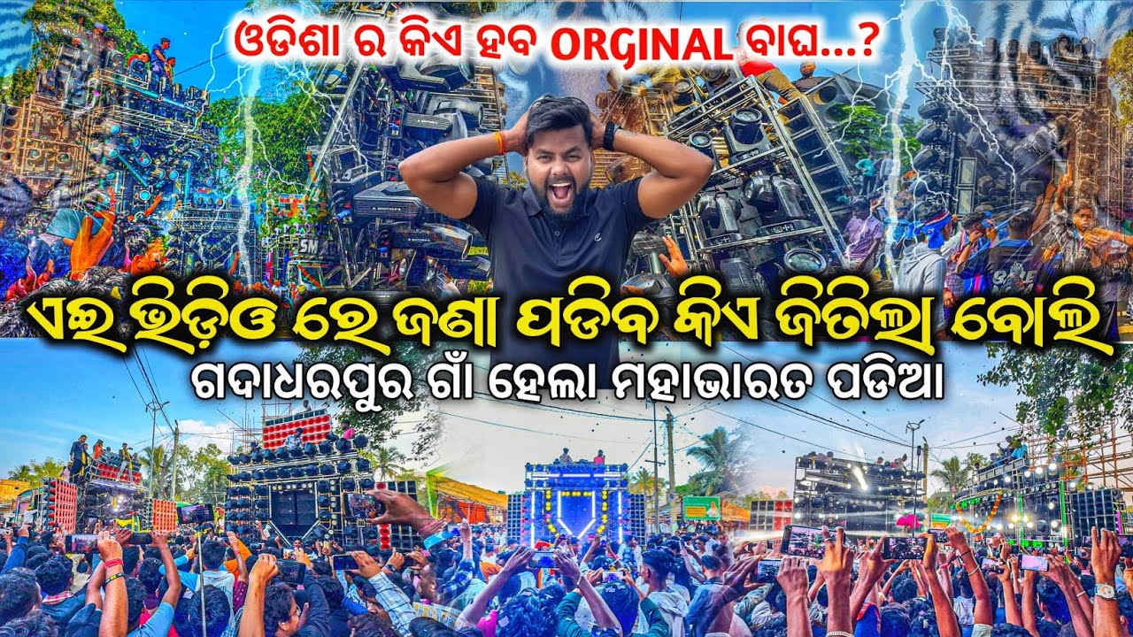 ଏ ଭିଡିଓ ରେ ଜଣା ପଡିବ ORGINAL ବାଘ କିଏ ହେଲା ଗଦାଧରପୁର ଗାଁ ରେ / ଆଉ ଓଡିଶା ର NO 1 ବାଘ କିଏ...?