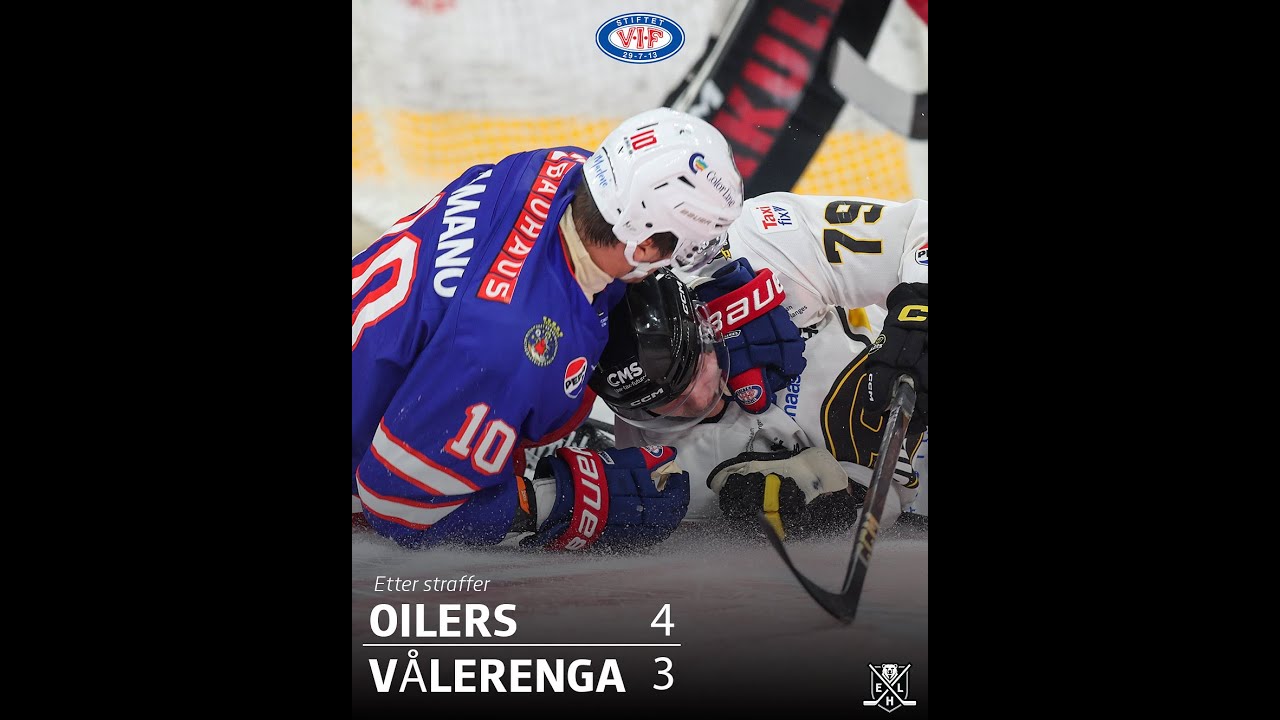 Oilers - Vålerenga 4-3 (OT)