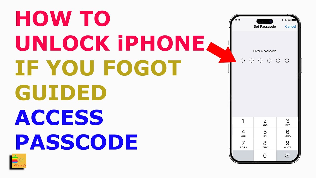 Что делать, если вы забыли пароль для гид-доступа на iPhone или iPad и застряли в приложении